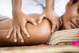 dry tissue massage